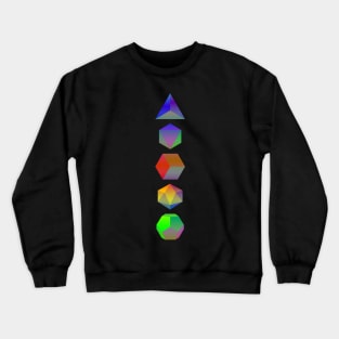 Platonic Solids Crewneck Sweatshirt